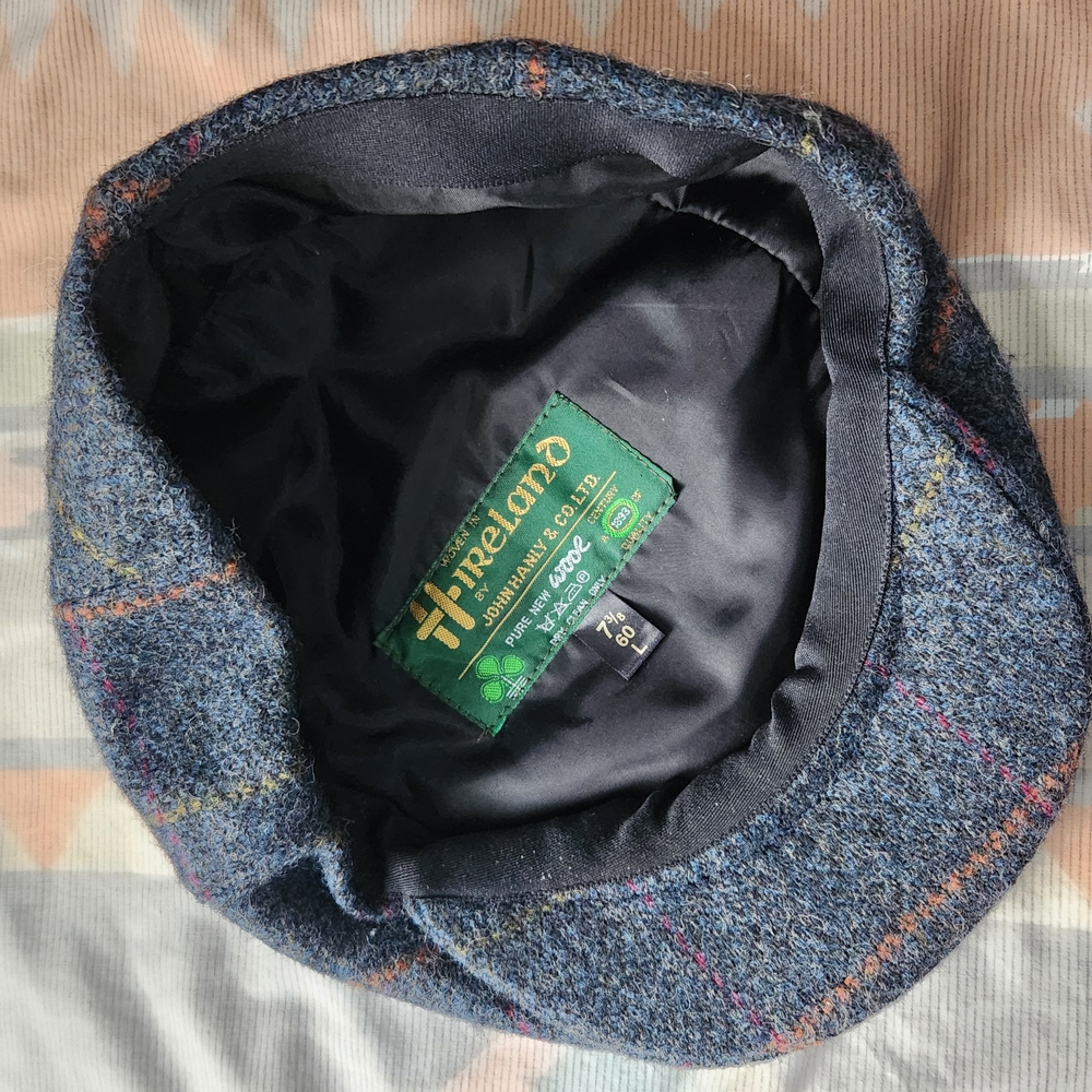 Made-in-Ireland Tweed Flat Cap